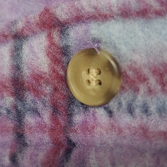 New! Cotton-on Kids Violet Check Jacket 9-10 - Picture 6 of 9